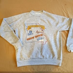 Vintage "Show Me Series" sweatshirt - KC Royals - STL Cardinals